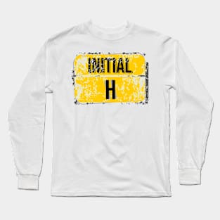For initials or first letters of names starting with the letter H Long Sleeve T-Shirt